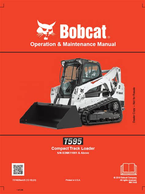 bobcat t595 parts diagram